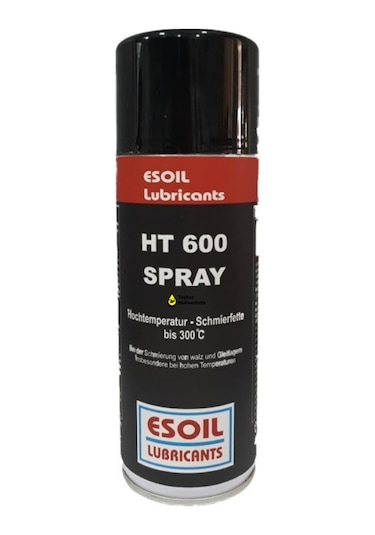 Esoil Ht 600 Yüksek Isıya Dayanıklı Gres Yağı Sprey 400 ML