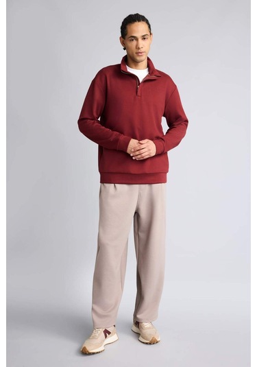 Defacto Barrel Fıt Skuba Dalgıç Kumaş Jogger G6316ax25wnbg250 Bej-bg250