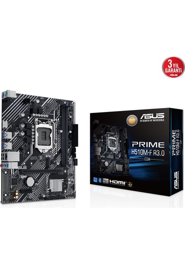 Asus Prıme H510m-f R3.0-csm Intel H470 Lga1200 Hdmı Vga Anakart