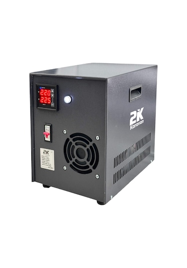 2k Servo 5kv 110-260v Monofaze Karavan Voltaj Regülatörü