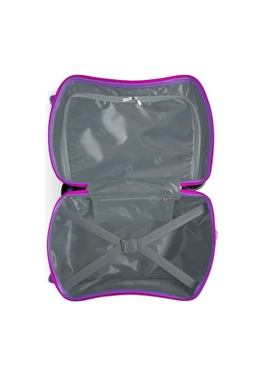 Coral High Kids Mor İnek Desenli Otur-çek Çocuk Valizi 16359 Çok Renkli