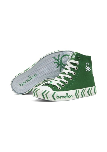 Benetton Bn-30625 Kadın Spor Ayakkabı Yeşil