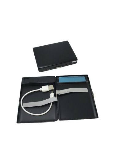 Usb Şarjlı Metal Çakmaklı Kısa Sigara  Tabakası