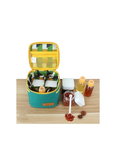 Sones Cls Dış Mekan Baharat Şişesi Seti Taşınabilir Baharat Kavanoz Barbekü Gereç Kombinasyonu Çok Renkli