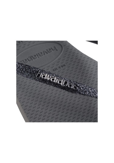Havaianas Kids Slim Glitter Kadın Plaj Terliği 4146975 Gümüş