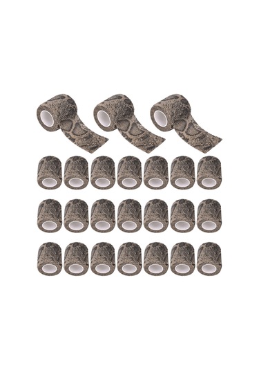 Skycity 5cm Geniş 1.8m Uzunluğunda 24 Adet Özlü Kendine Yapışkan Medikal Elastik Bezi, Spor Yaralanmaları Ve Spastikler İçin Konforlu Tıbbi Destek Bandajı