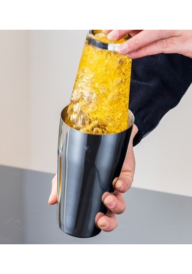 Lichen Camlı Paslanmaz Çelik Boston Mikser, Mikser Seti, Cam Bar