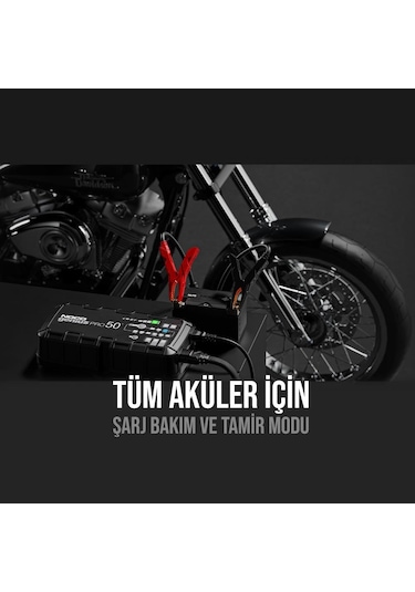 Noco Genıuspro50 6V/12V/24V 1000A Akıllı Akü Şarj ve Akü Bakım/De