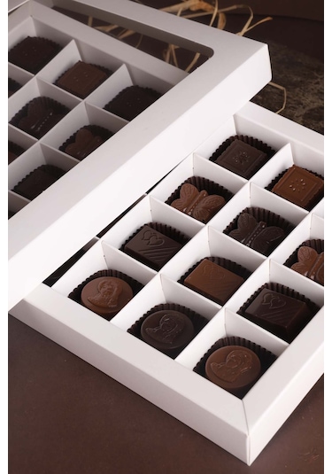 Moon Chocolat Special Handmade Dolgulu Çikolatae 28'li