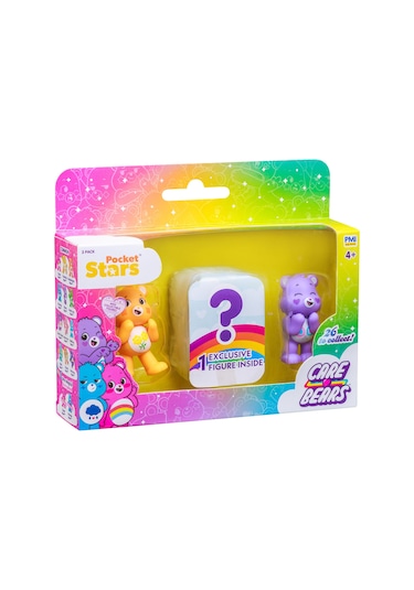 Care Bears Mini Koleksiyon Figürleri 3'lü Paket Model 1