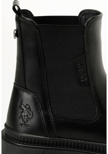 U.s. Polo Assn. Ottavıa 5pr Siyah Kadın Chelsea Bot Siyah