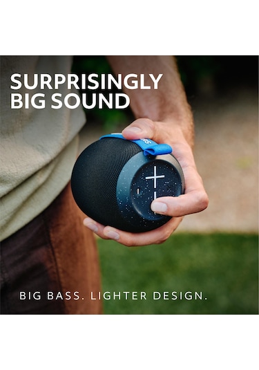 Ultimate Ears Wonderboom Play Taşınabilir Su Geçirmez Bluetooth Hoparlör Siyah