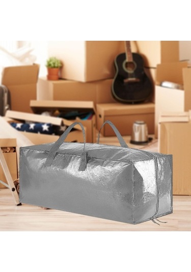 Trendooze Profesyonel Yurt Hizmeti İçin Dayanıklı Taşınma Çantası Gümüş Renk Gümüş