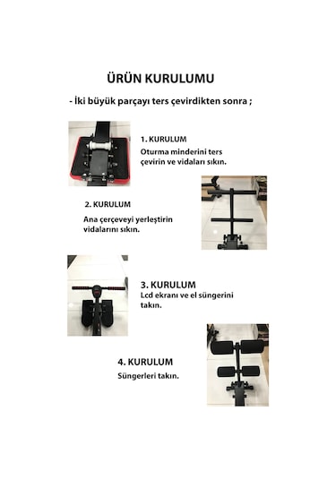 Kochler Mekik Aleti Kondisyon Küreği Fitness Aleti Row Shaper