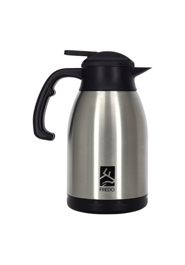 Big Therm 2 Lt Paslanmaz Çelik Inox Çay Termosu, 24 Saat Soğuk, 12 Saat Sıcak Tutma Inox