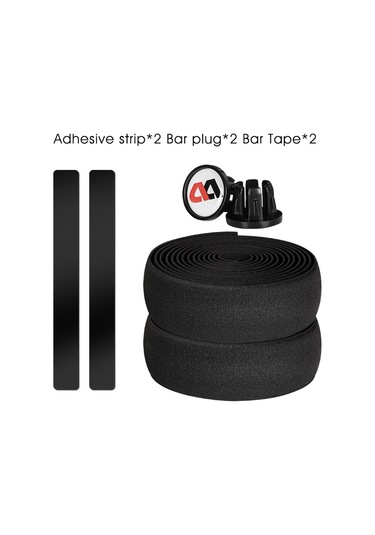 Cbtx Bisiklet Kendinden Yapışkanlı Köpük Gidon Bisiklet Kolu Bantı Siyah