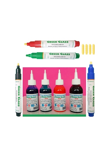 Green Class Eco Tahta Kalemi Ve Mürekkep Seti