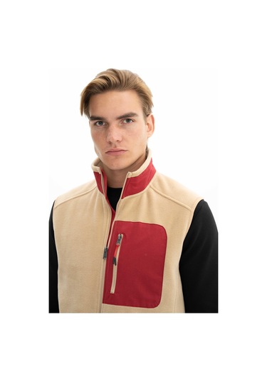 Arma Erkek Kışlık Softech Polar Relax Fit Tam Fermuar Yandan Cepli Baskısız Yelek K26424674101 Bej Arma Erkek Kışlık Softech Polar Relax Fit Tam Fermuar Yandan Cepli Baskısız Yelek K26424674101 Bej