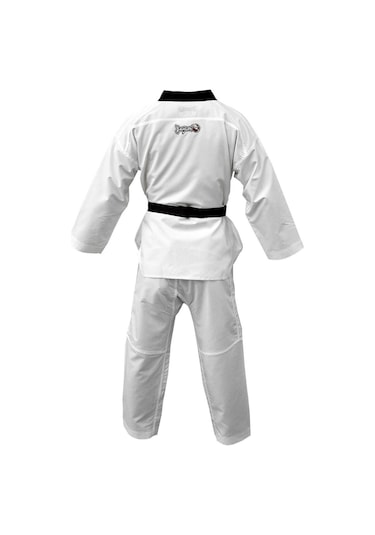 Dragondo 13120 Fighter Siyah Yaka Taekwondo Elbisesi Siyah