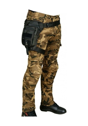 Motosiklet Bel Bacak Çantası Impertex Kumaş Kemerli Ve Cırtlı Çok Fonk Çepli Motor Çanta Renkli