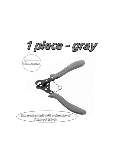 Willowhaven Dayanıklı Gri Mücevher Yapımı Penseler 3 Adet Çok Amaçlı Tel Sarma 15 225 3mm