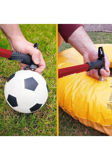 Kobb Kb2203 87 Psı Bisiklet Lastik Şişirme Taşınabilir Mini El Pompası + Bisiklet Montaj Aparatı