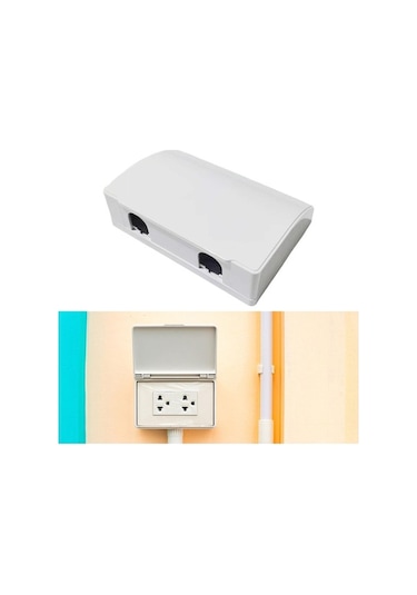 Trendooze Suntek 146 Soket Anahtarı, Su Geçirmez Kutu, Elektrik İçin