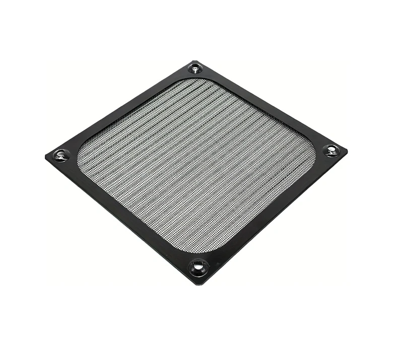 Dashanshop Siyah 120mm 4.72 İnç Bilgisayar Fan Koruması - Paslanmaz Çelik Toz Filtresi