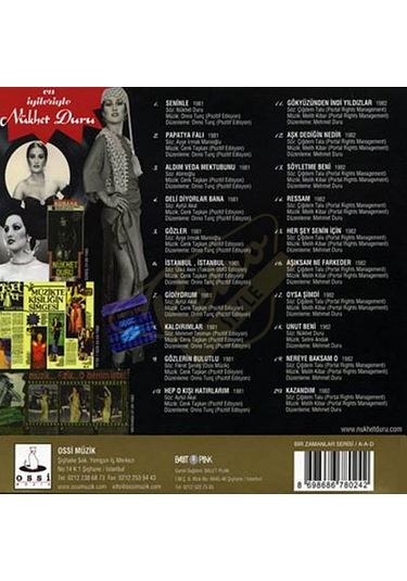 En İyileriyle Nükhet Duru CD