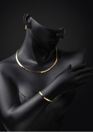 Bilezikci Dolunay Taşsız Suyolu Altın Düğün Seti