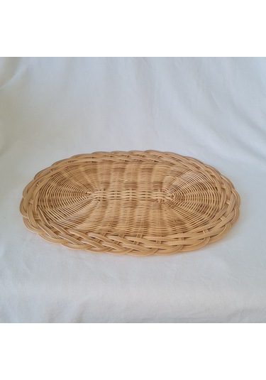 Siparisbox Rustik Bambu Amerikan Servis & Runner Supla 40x29 Cm