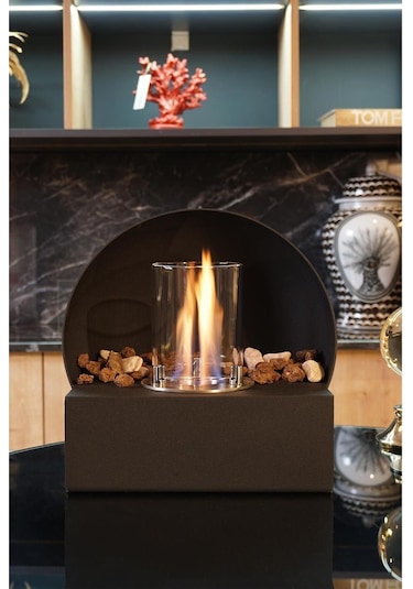 Rehome Korflame Metto Masaüstü Şömine