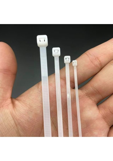 Kablo Bağı 100 Adet Cırt Kelepçe-nylon66 3.6 X 250mm- Beyaz