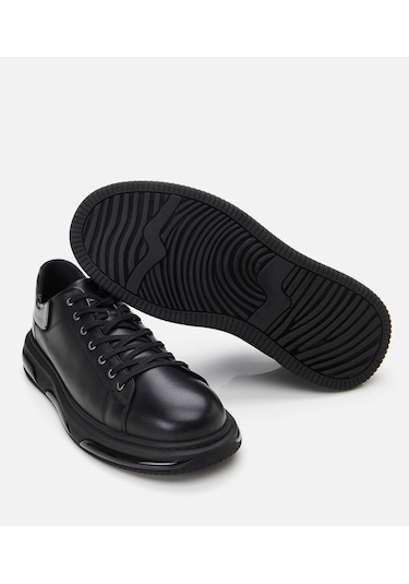 Hotiç Erkek Deri Siyah Hafif Tabanlı Spor Ayakkabı 02ayh305910a100 Siyah-black Siyah