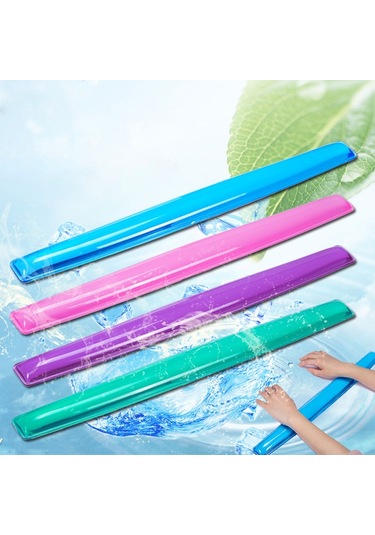 Montıan Şeffaf Silikon Bilezik Kalp Şeklinde Klavye Bilek Destekçisi, Rastgele Renk Teslimatı