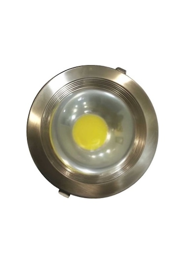 K2 4 İnç 3000k Günışığı 10w Saten Kasa Cob Ledli Downlight Spot