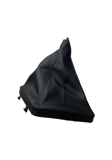 Power Resulting Bmw E46 İçin Deri Siyah Vites Kolu Kılıfı 169137777