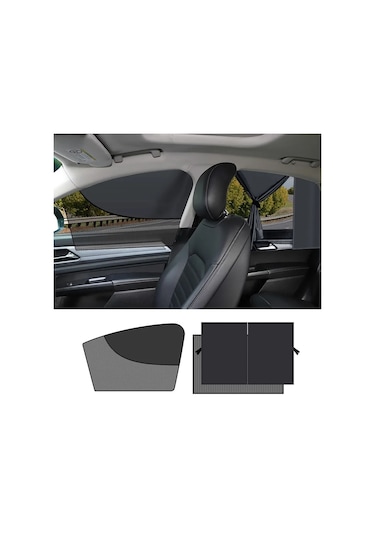 Araba Manyetik Yaz Güneşi Koruma Yalıtım Gizlilik Perdesi, Özellikler: Arka Cam Kare