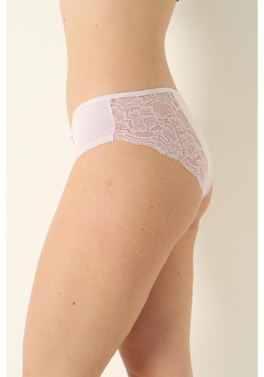 Kadın Dantelli 4'lü Paket Karışık Renk Külot Asorti-2 C7t0n0o408 001