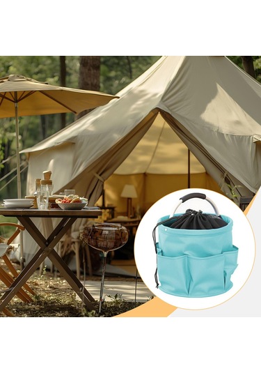 Suntek Ev, Bahçe, Seyahat Ve Diğer Amaçlar İçin Kulplu Gök Mavisi