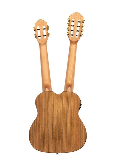 Ortega Hydra Double Neck 4 ve 8 Telli Tenor Ukulele Satin Finish