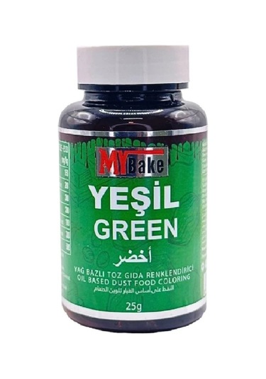 Yağ Bazlı Toz Boya May Bake 25 Gr Yeşil