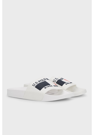 U.S. Polo Assn Erkek Terlik Nıco 3FX Beyaz