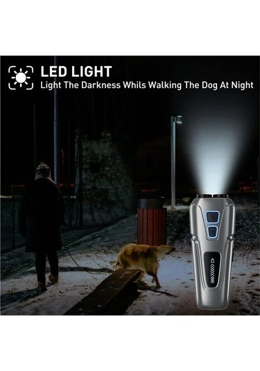 Jialan Köpek Kovucu Ultrasonik Pet Anti Barking Dur Kontrol Bark A