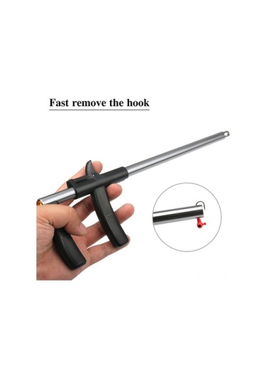 Novahub Tek Elle Balık Oltası Çıkarıcı - Alüminyum, Abs Ve Paslanmaz Çelik, Kaymaz Tutma Kolu, Hafif Ve Taşınabilir, Küçük Boyutlu Tasarım