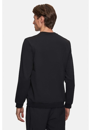 Twn Slim Fit Siyah Düz Sweatshirt 3ece25152792m Siyah