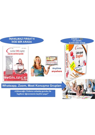 C1-ekonuşma Kılavuzu-online Paket Eğitim+ E-sınav+ Konuşma Kulübü