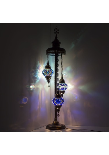 Dekoratif MOZAİK KÖŞE LAMBASI EL YAPIMI LAMBADER