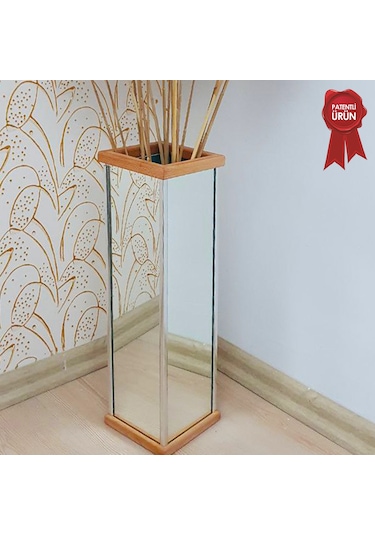 Decorita Vazo - Ayna Kuru Bitki Saksısı
