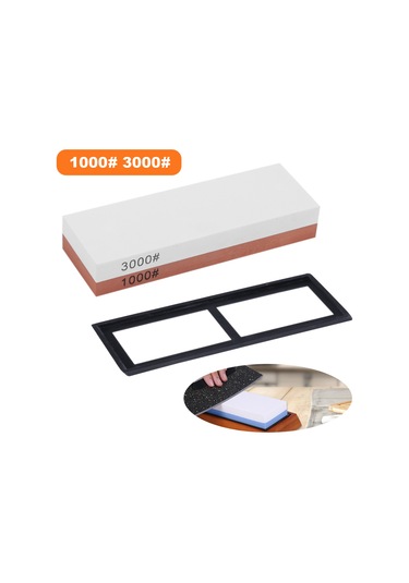 1000/3000 Kum Bileme Taşı Çift Taraflı Açık Mutfak E8631-1